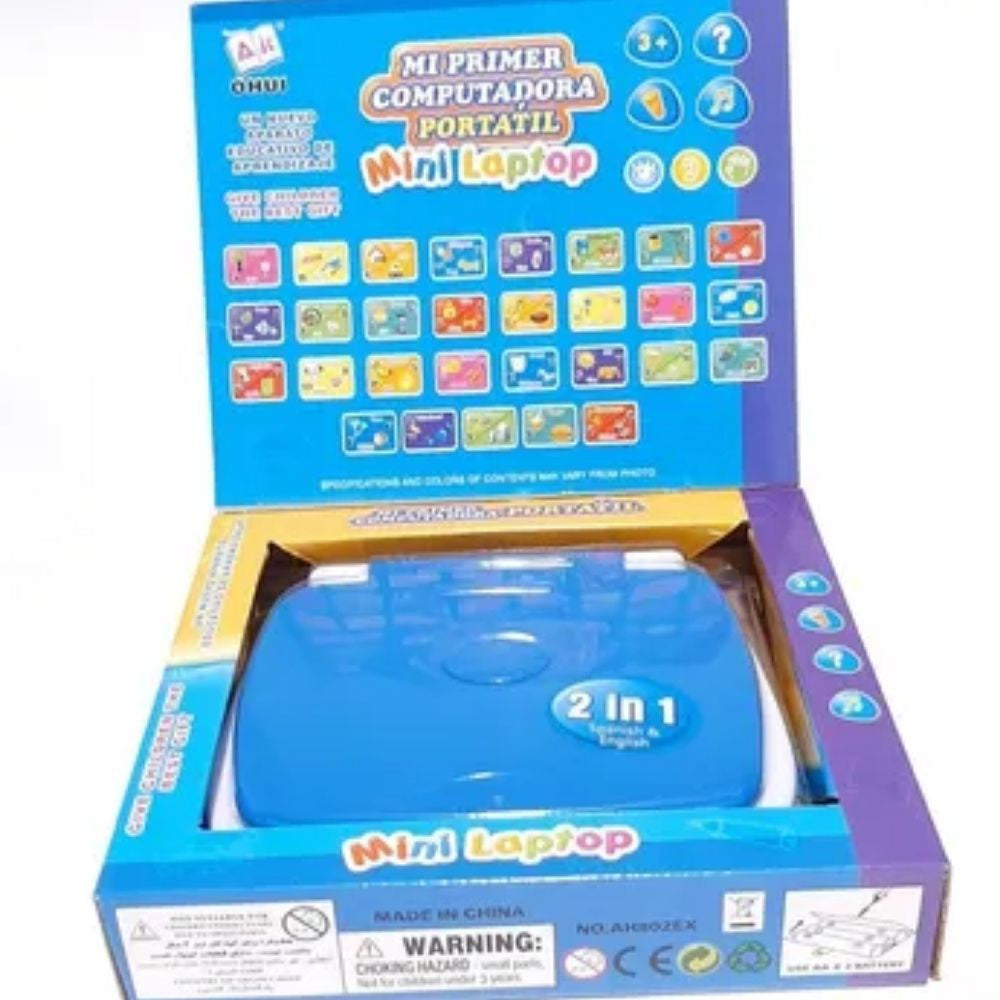 Juguete mini laptop didácticoinfantil