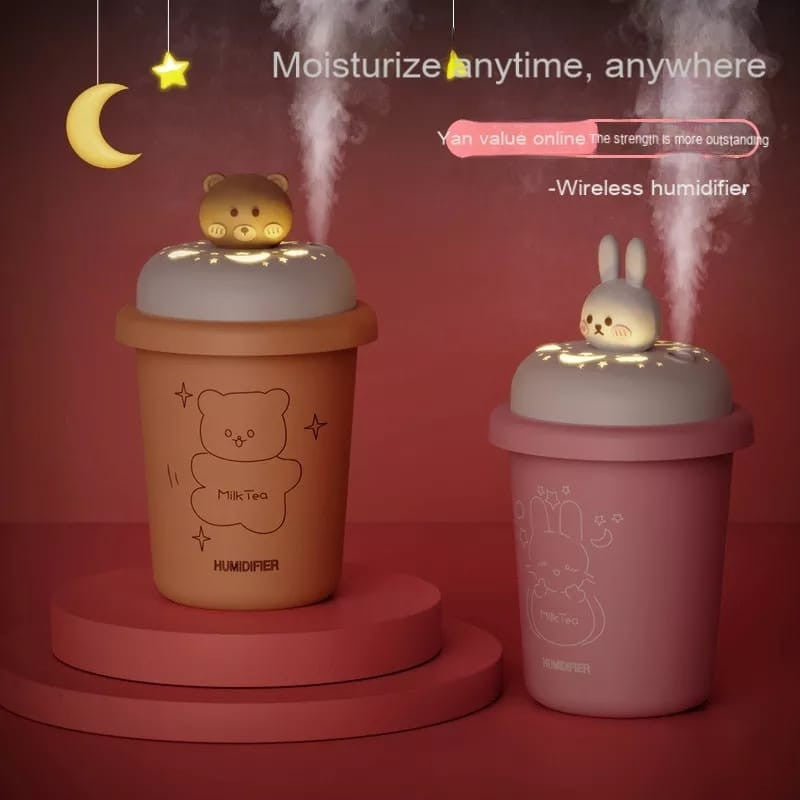 difusor humidificador vaso oso proyector