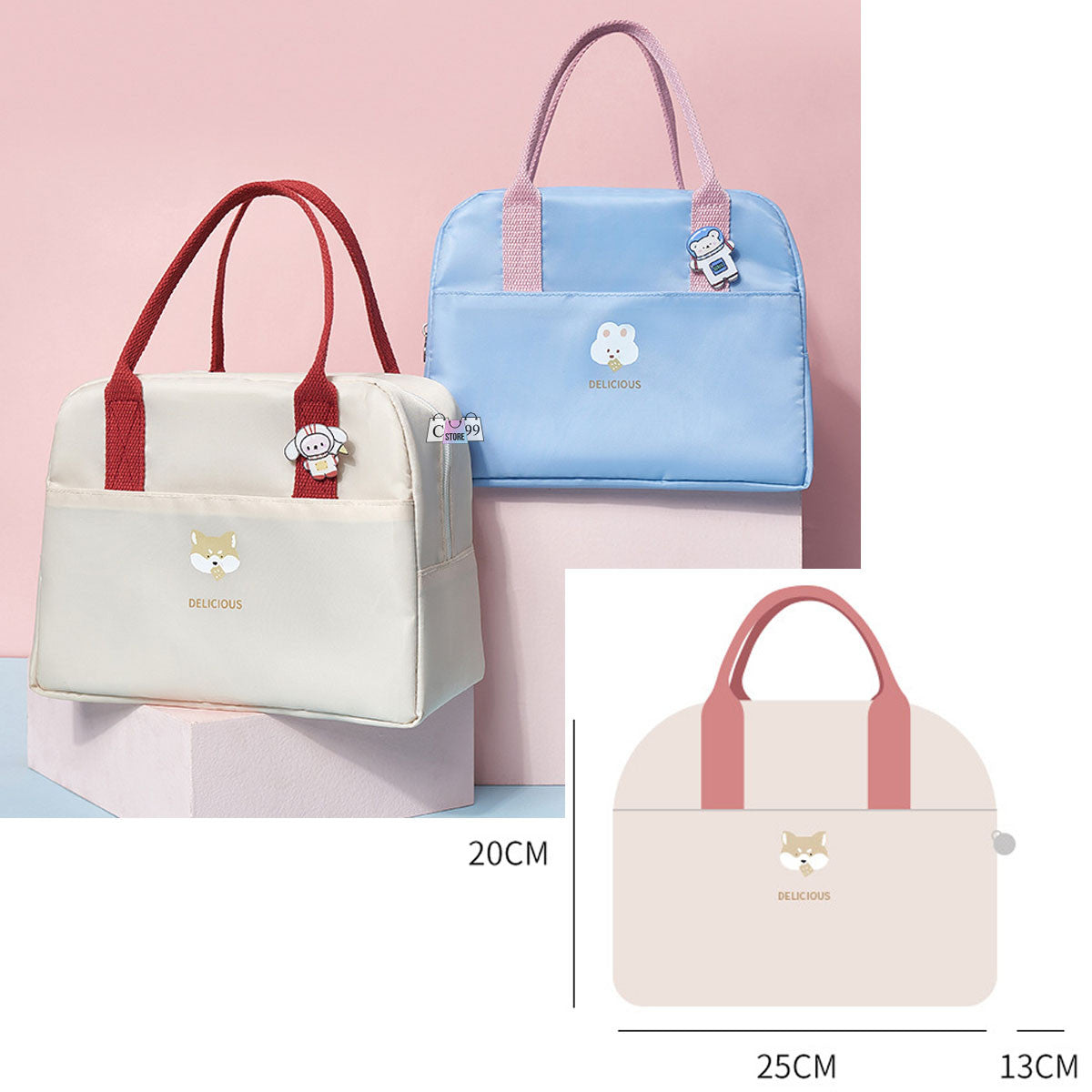 Lonchera Para Mujer Niñas Bolsa Termica