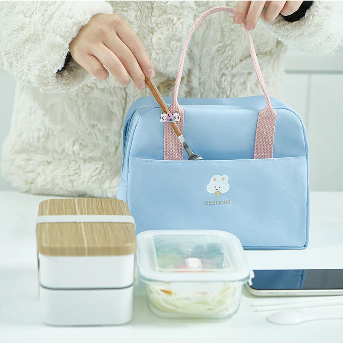 Lonchera Para Mujer Niñas Bolsa Termica