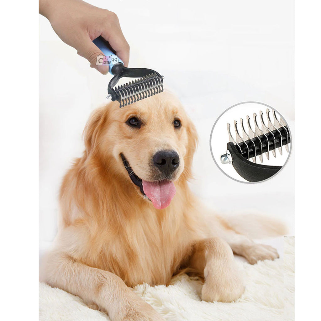 Cepillo De Pelo Rascador Para Mascota