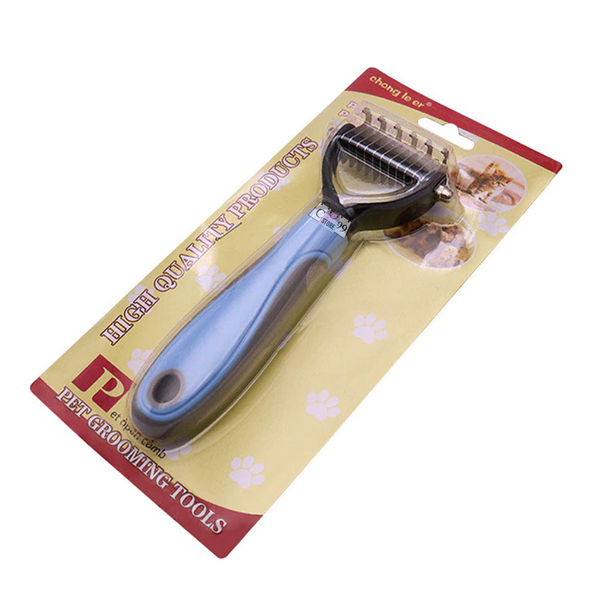 Cepillo De Pelo Rascador Para Mascota