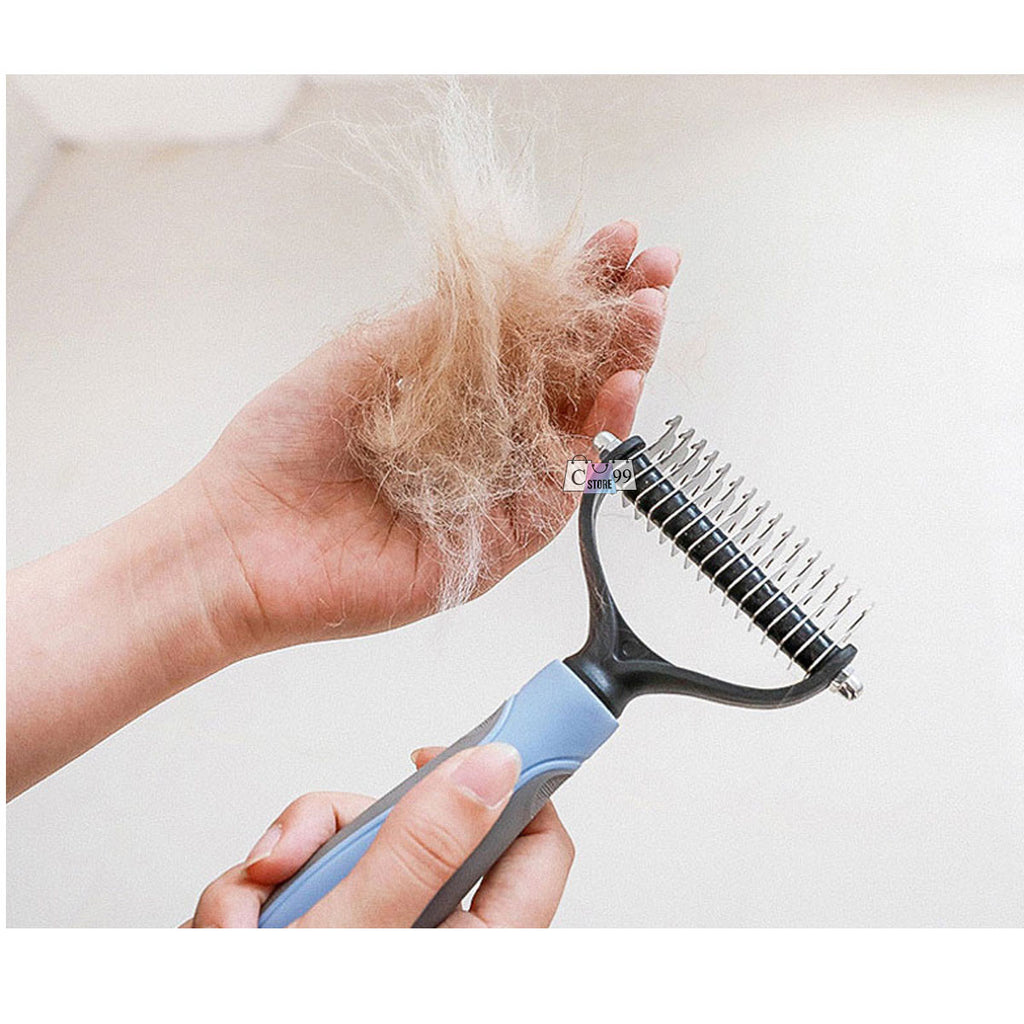 Cepillo De Pelo Rascador Para Mascota