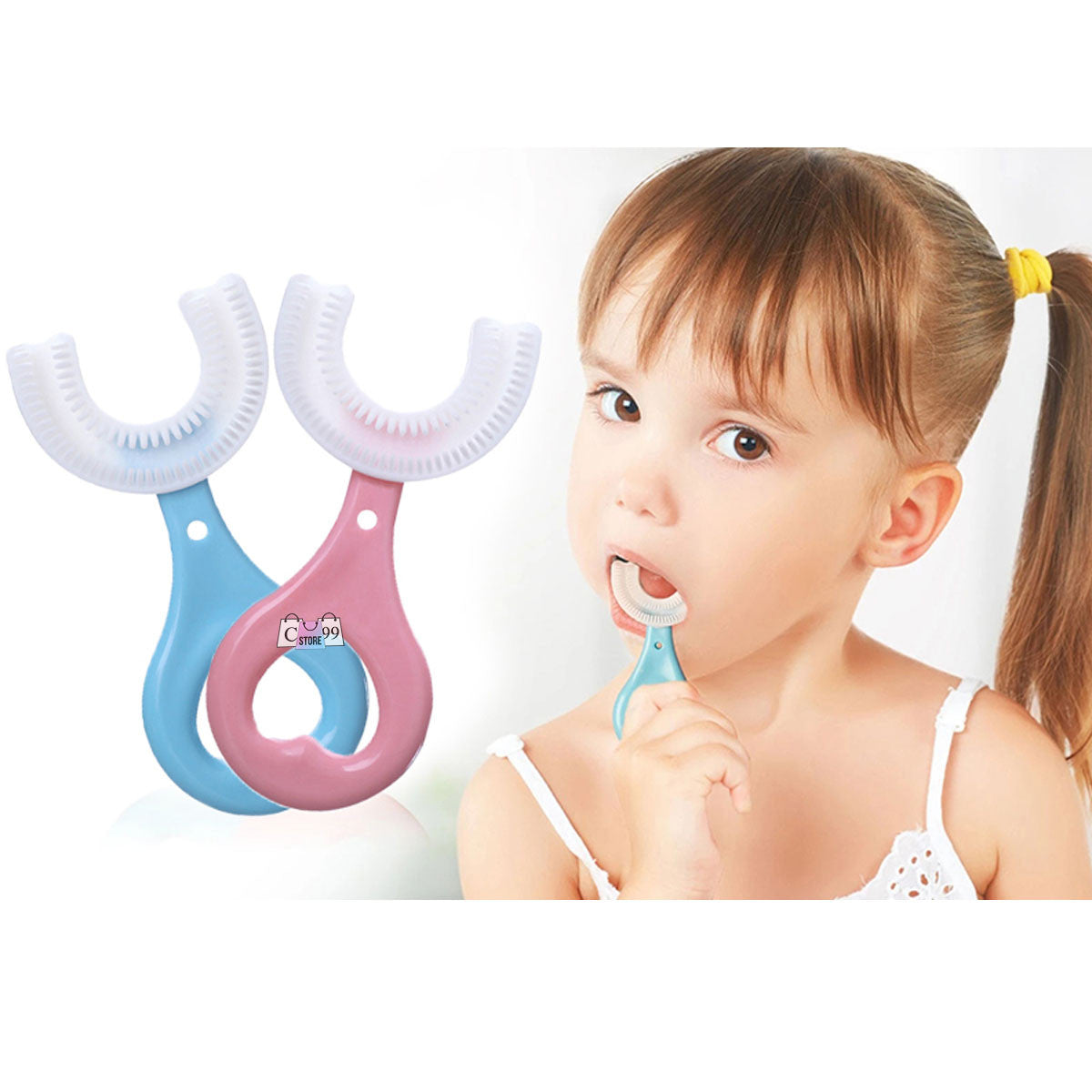 Cepillos De Dientes Forma U Para Niños