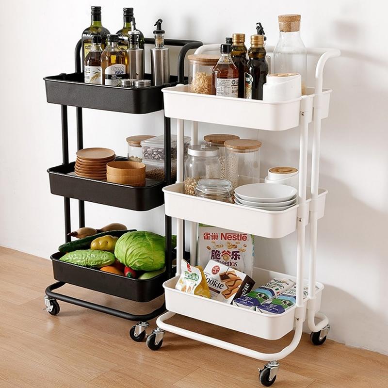 Carrito organizador con ruedas de 3 est
