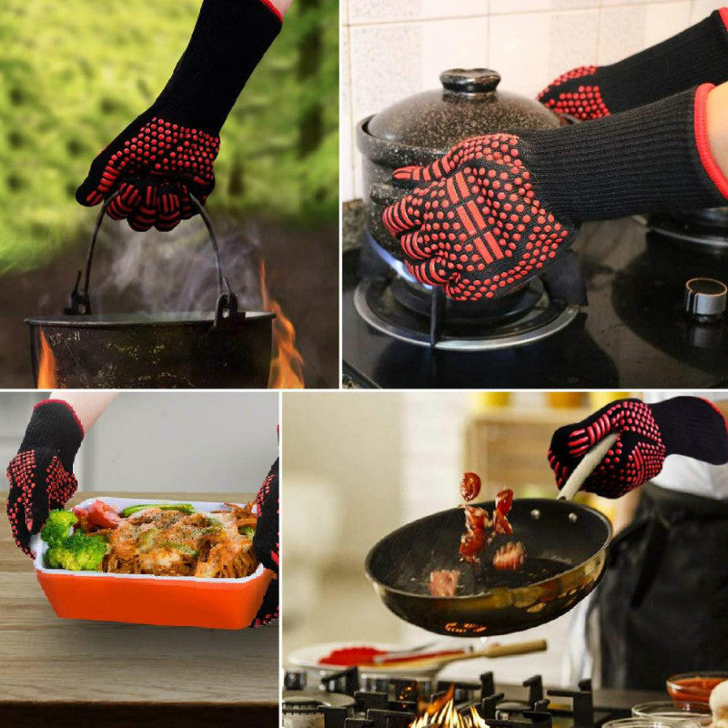 Guantes anticalor resistentes