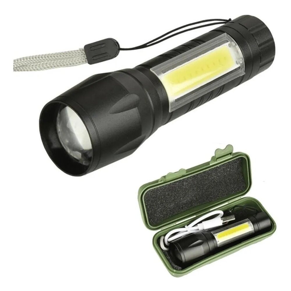 Linterna Tactica Linterna Led Recargable