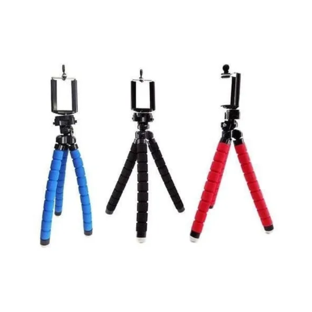 Mini Tripode Araña Pulpo Flexible