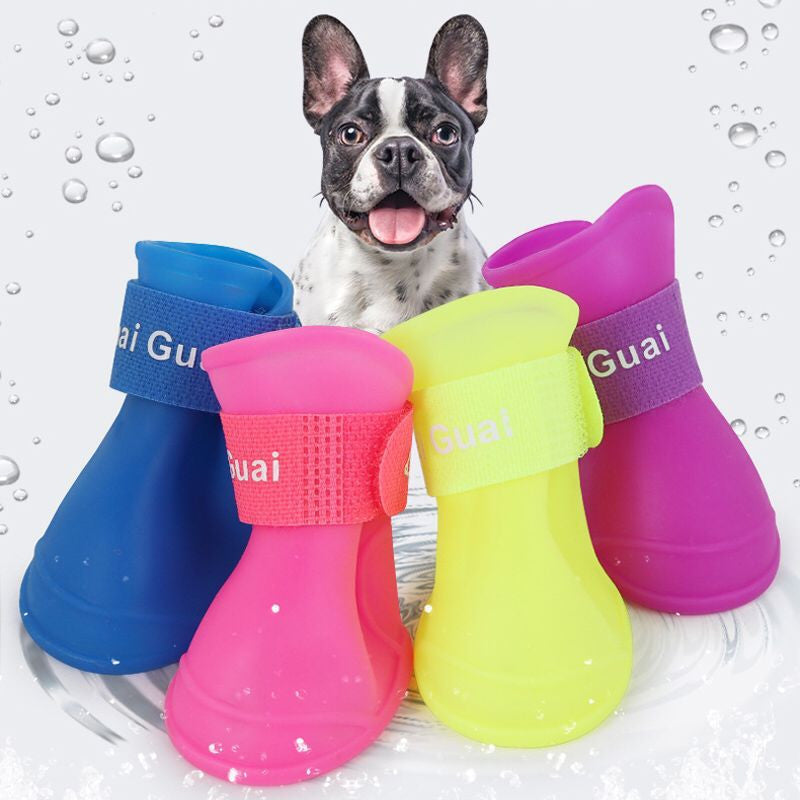 Zapatos impermeables para mascotas