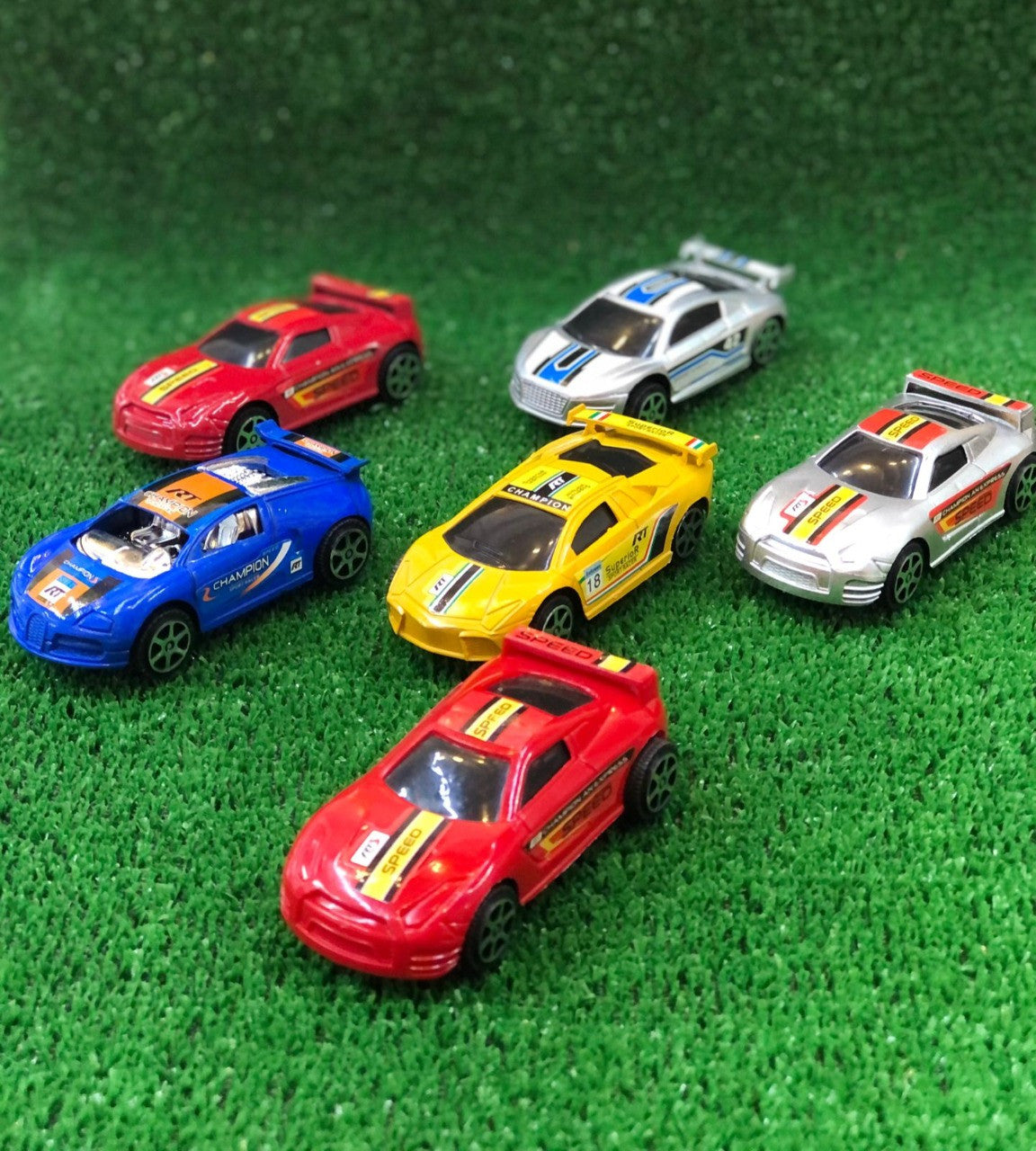 Set Carros De Juguete Y Colección X 6 Un