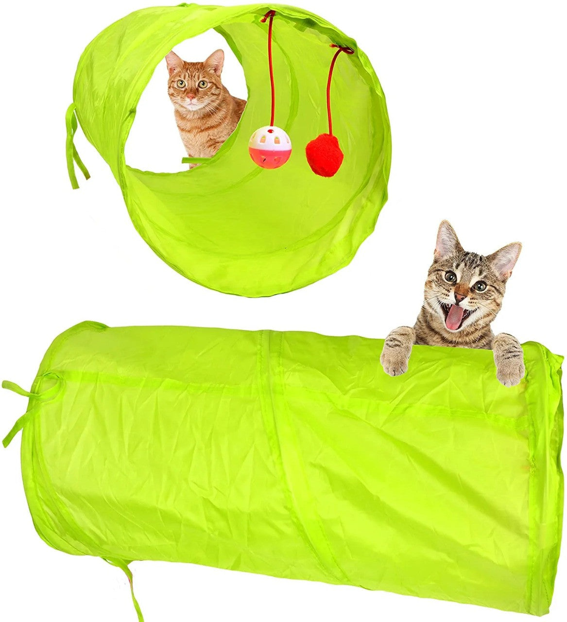 Tunel Interactivo Plegable Para Gatos 50