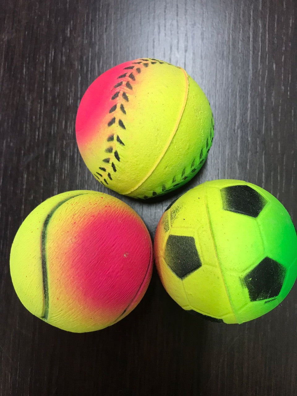 Pelotas de goma para perros con diseÃ±os
