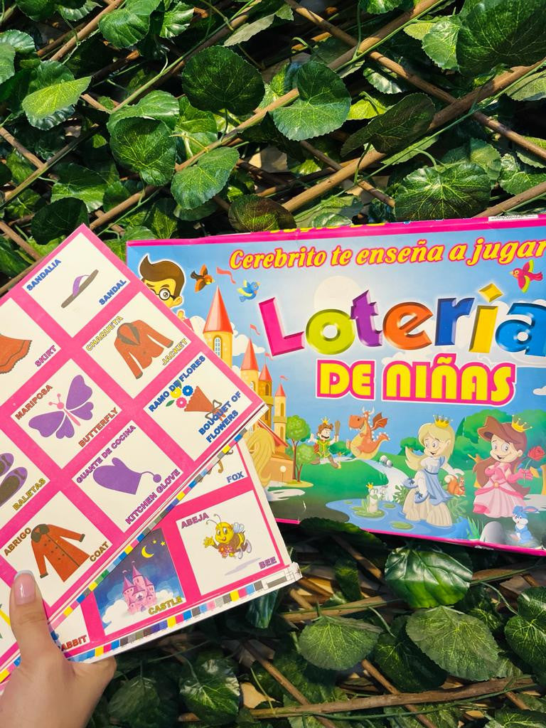 Lotería Cerebritos Para Niopos Y NiÃ±as