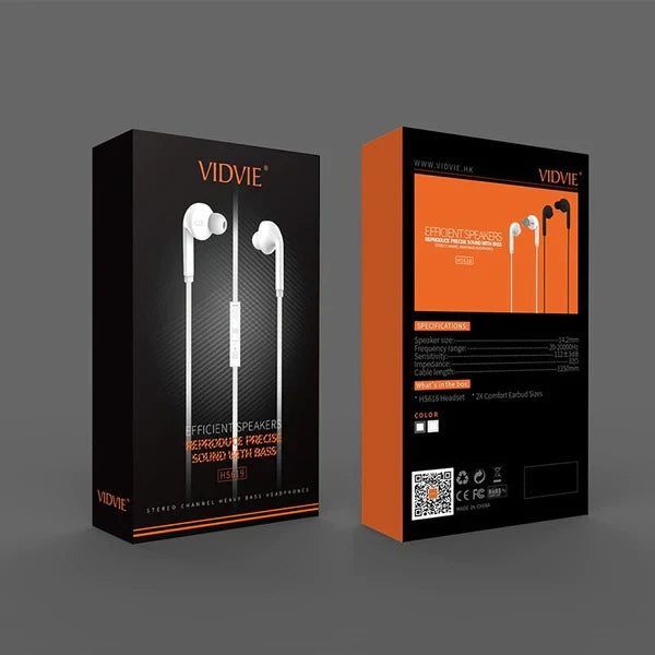 Audifonos, Auricular Vidvie HS619 de 3,5
