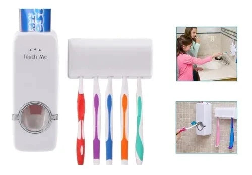 Dispensador De Crema Dental Porta Cepill