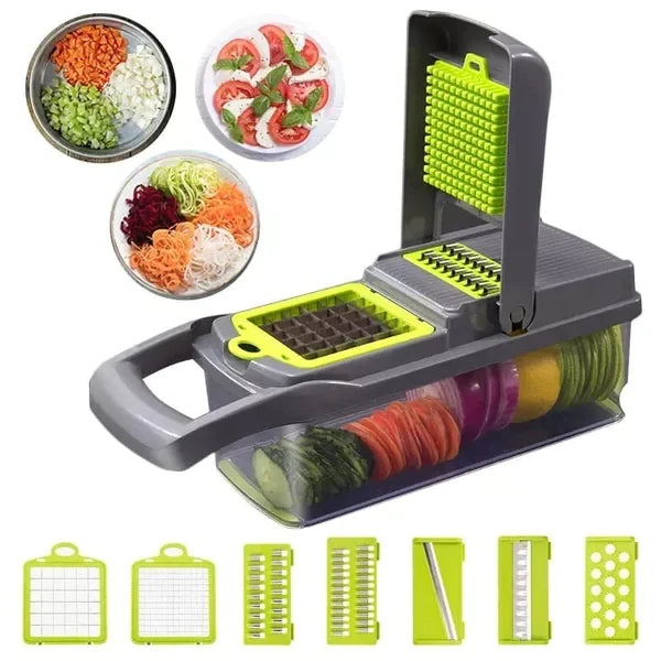 Picador Rallador Verduras Mandolina Todo