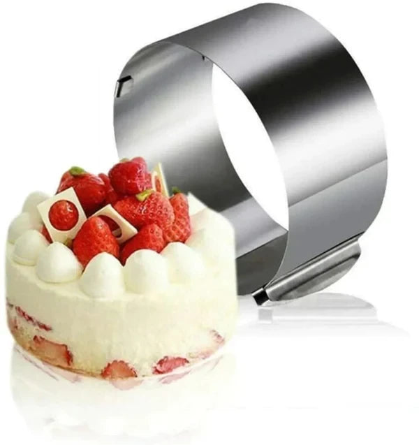 Molde Aro Ajustable Para Tortas, Postres