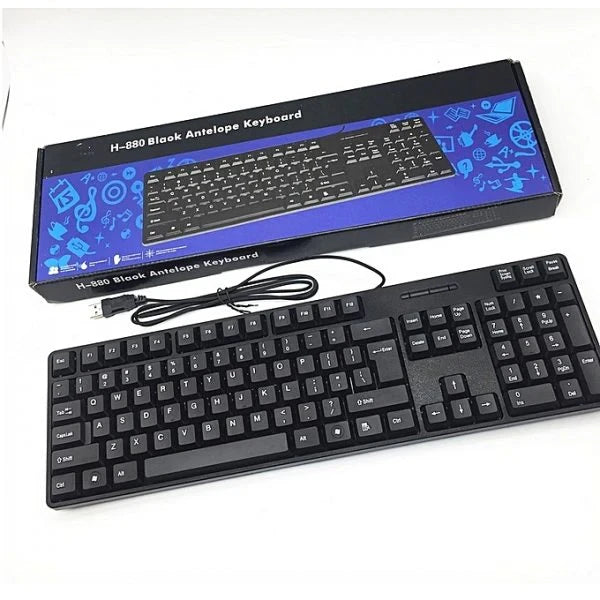 Combo Teclado Mouse Oficina con Ñ