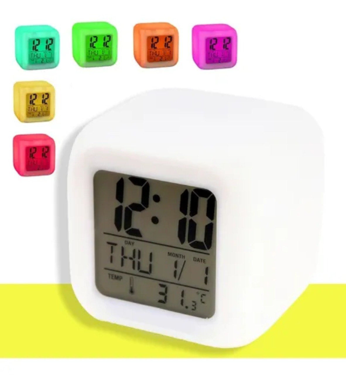 Cubo Despertador Para Niños Con Luces