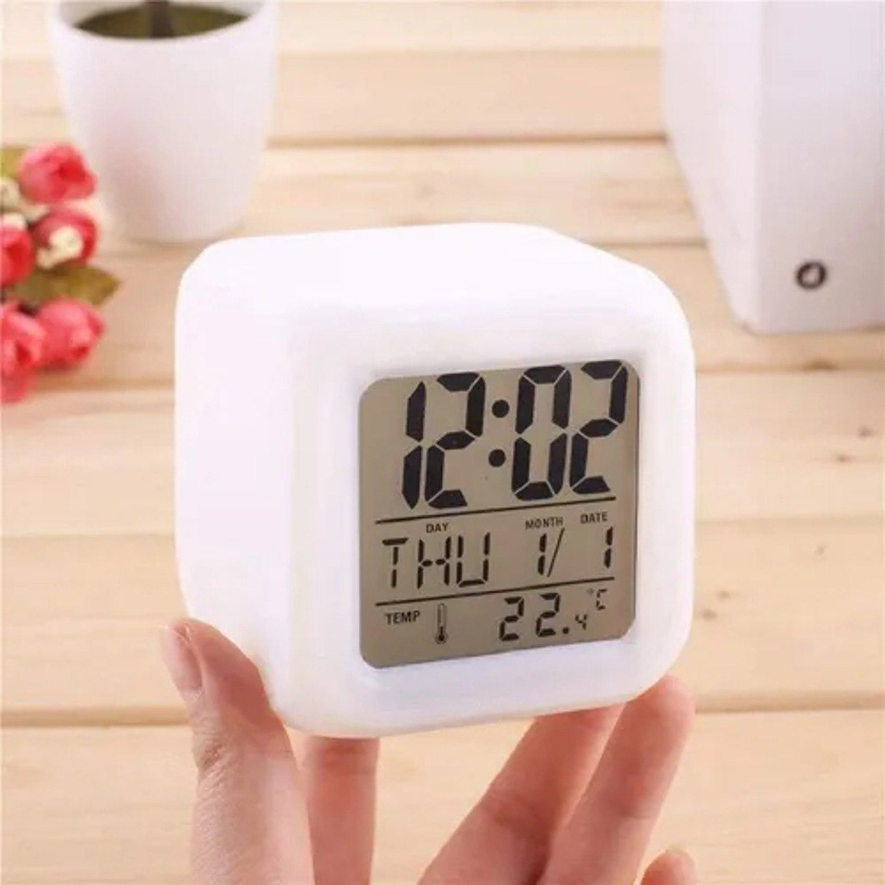 Cubo Despertador Para Niños Con Luces