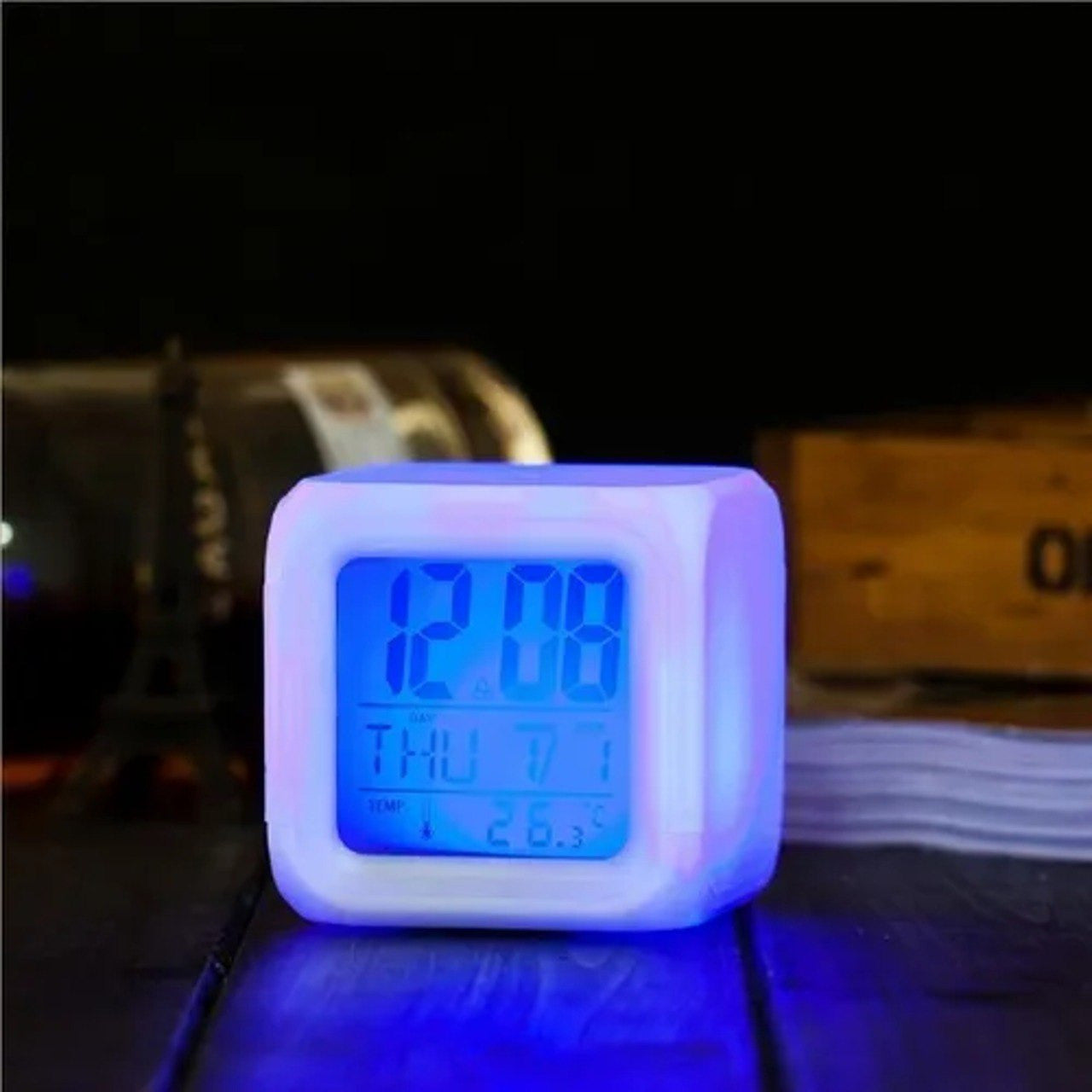 Cubo Despertador Para Niños Con Luces