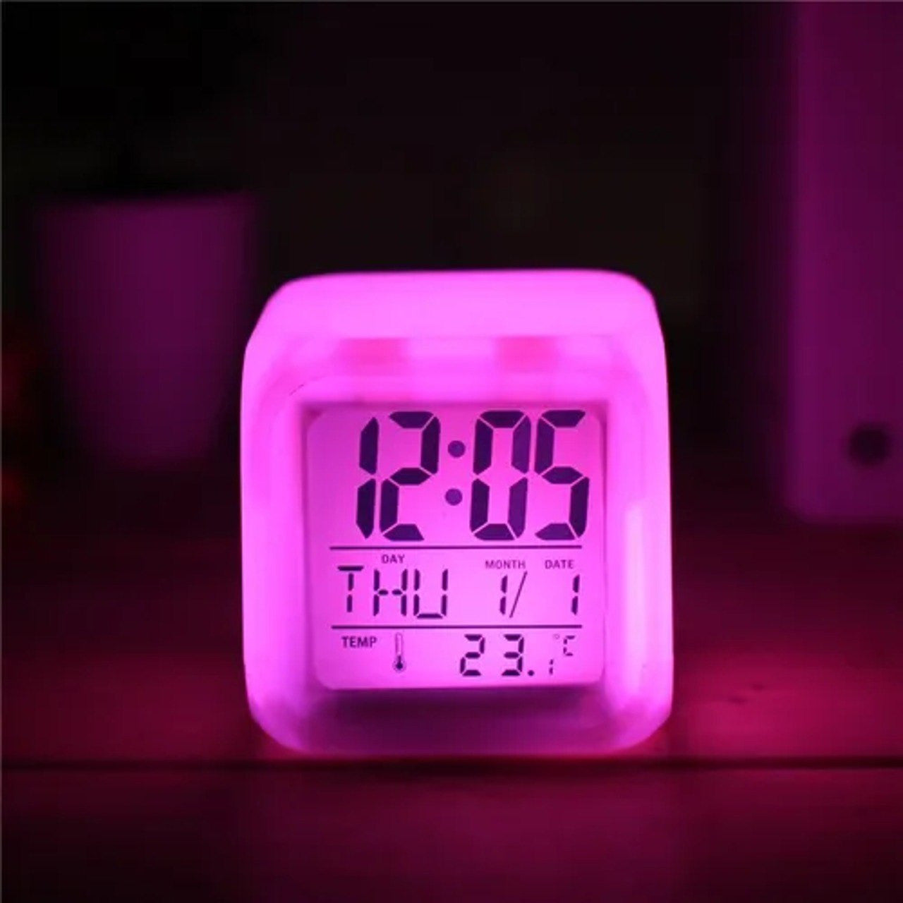 Cubo Despertador Para Niños Con Luces