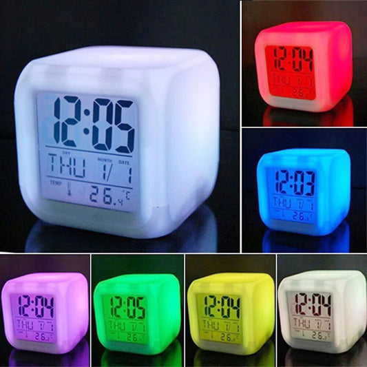 Cubo Despertador Para Niños Con Luces