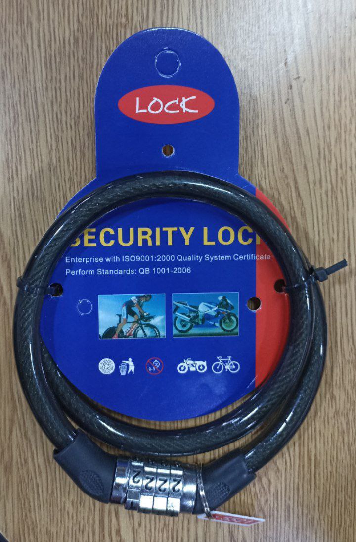 Guaya De Seguridad Bicicleta Moto Casco