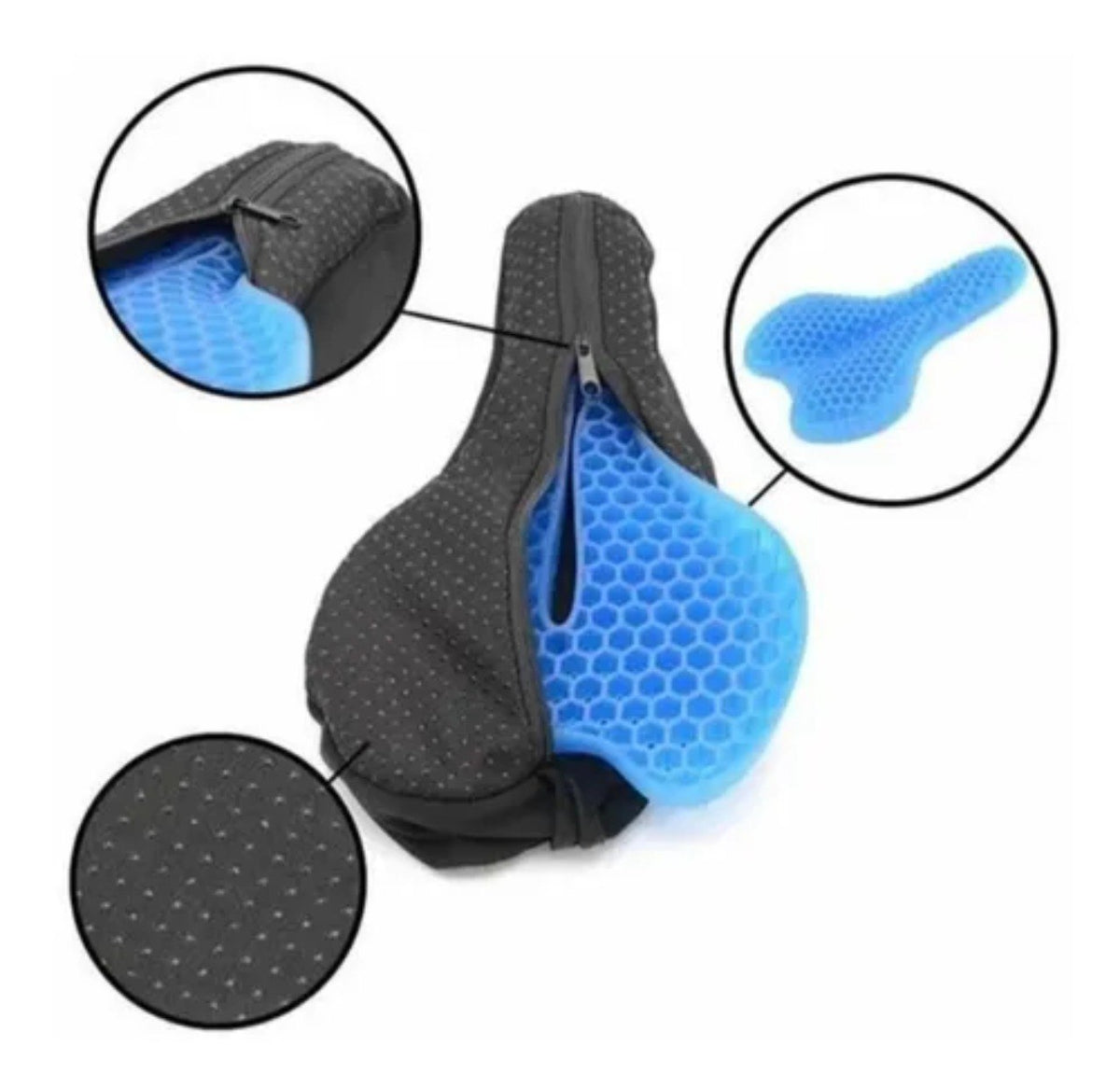 Cojín Gel Asiento Bicicleta Egg Bicycle