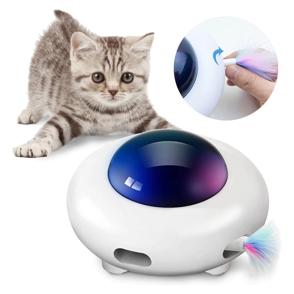 Juguete ovni para gatos