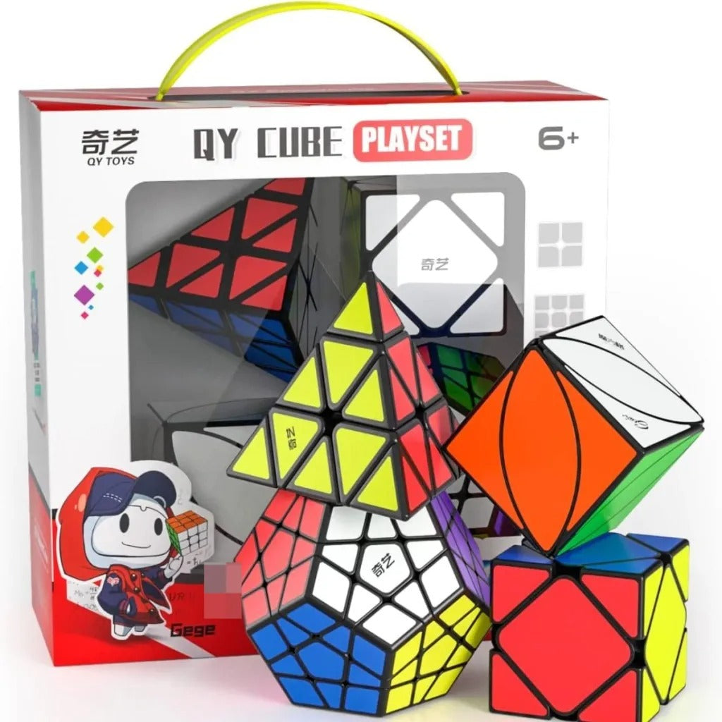 Set Cubo Rubik Engranaje piramide 527
