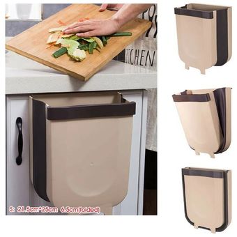 Cubo plegable de basura