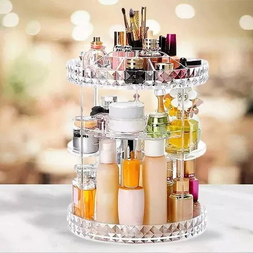 Organizador maquillaje giratorio