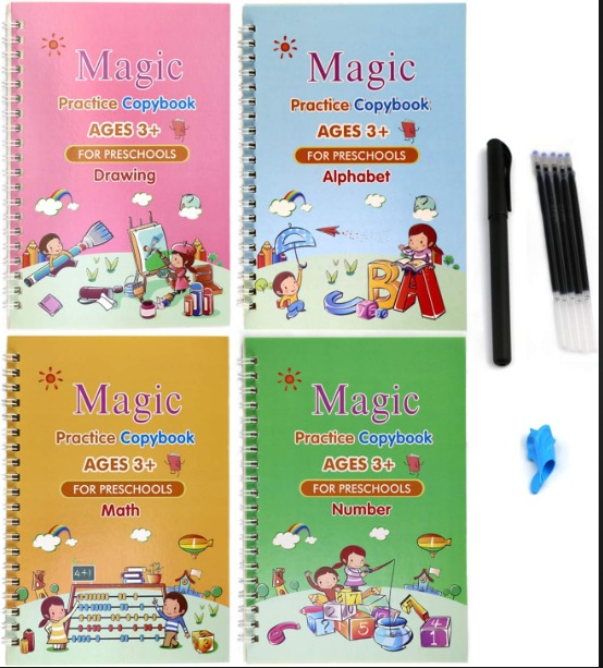 Set de 4 libros