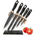 Set De Cuchillos X5 Con Base