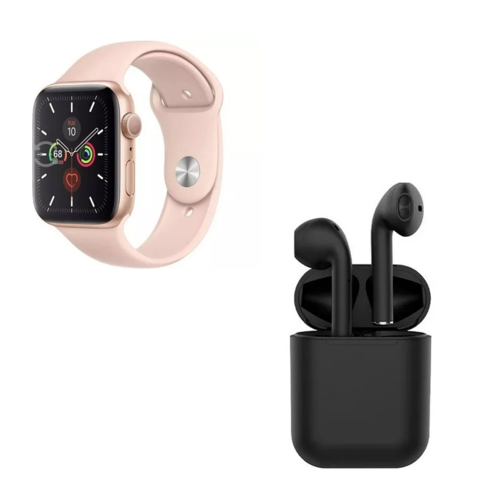 Reloj t500+ audifonos i12