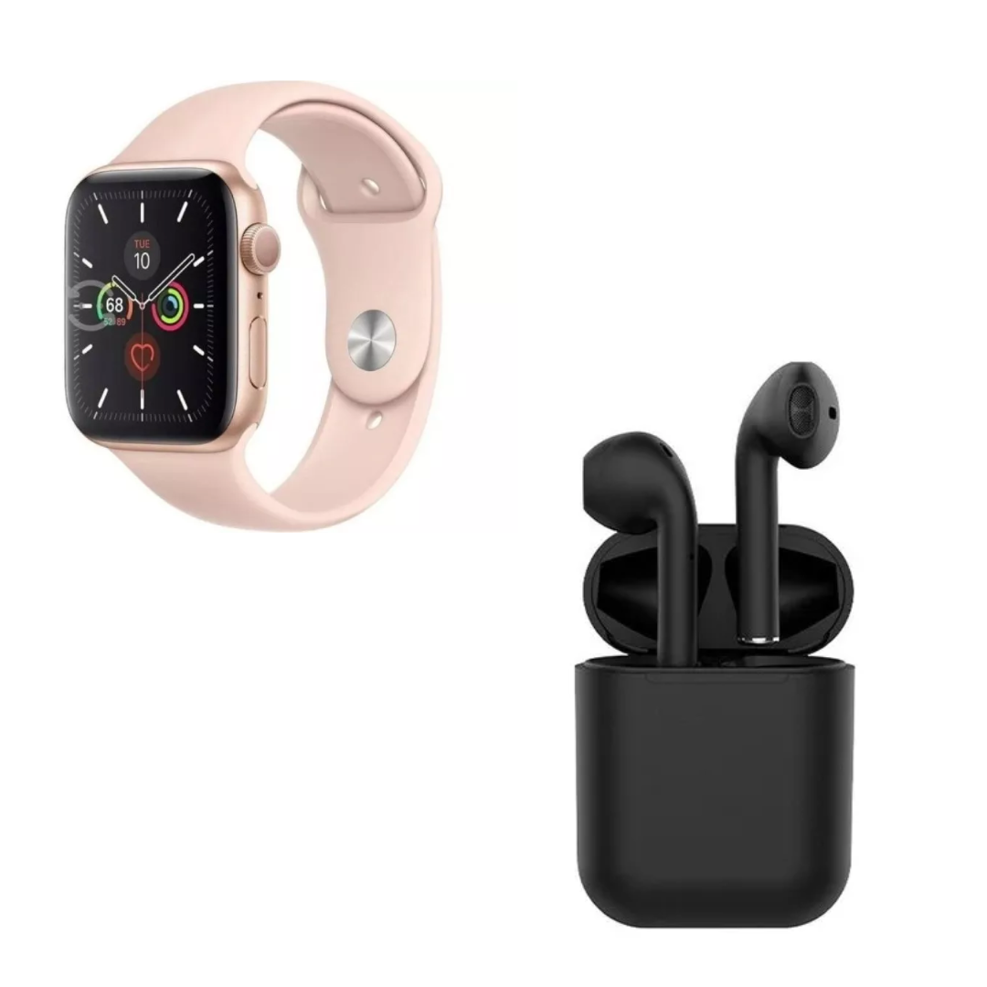 Reloj t500+ audifonos i12