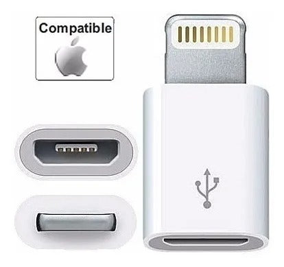 Adaptador lightning A V8 OTG