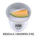 Pesa Bascula Gramera Digital 5kg Recipie