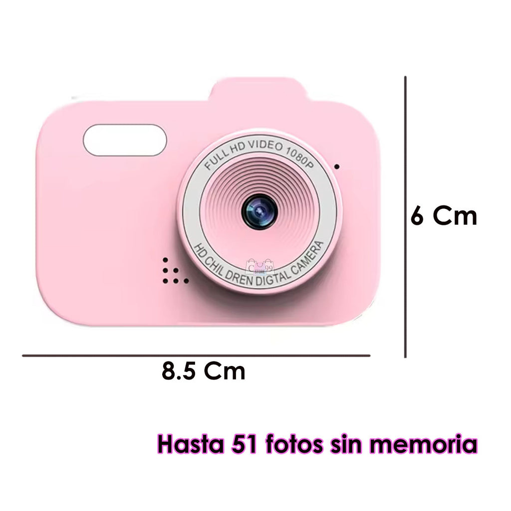 Cámara De Fotos Y Videos Para Niños