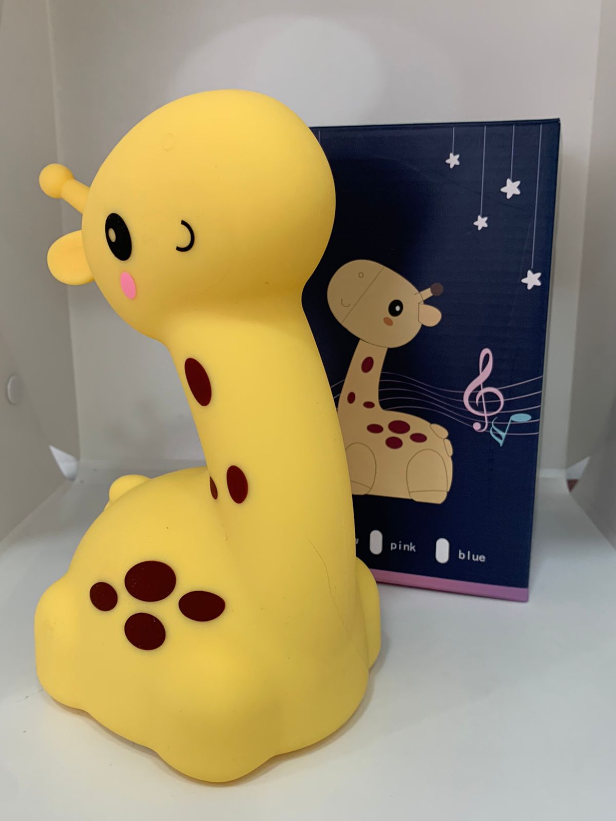 Lámpara silicona animalitos
