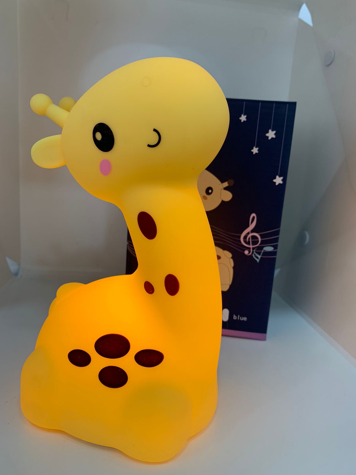 Lámpara silicona animalitos
