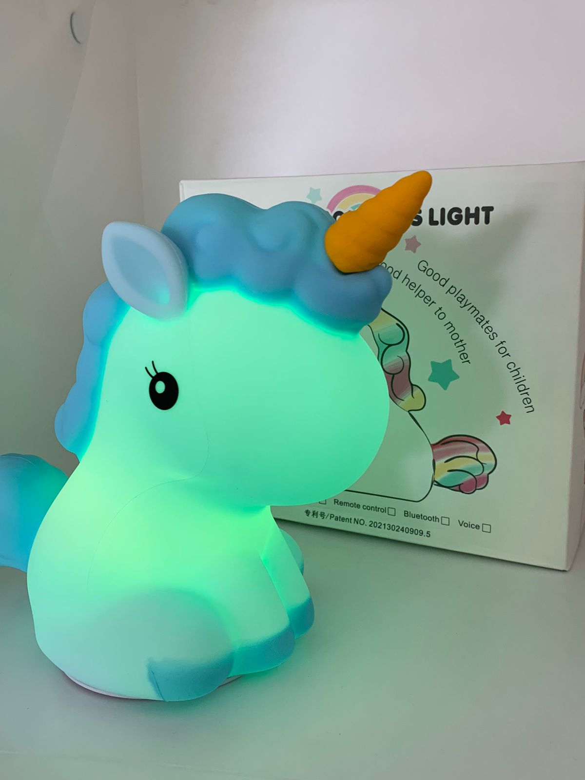 Lámpara silicona animalitos