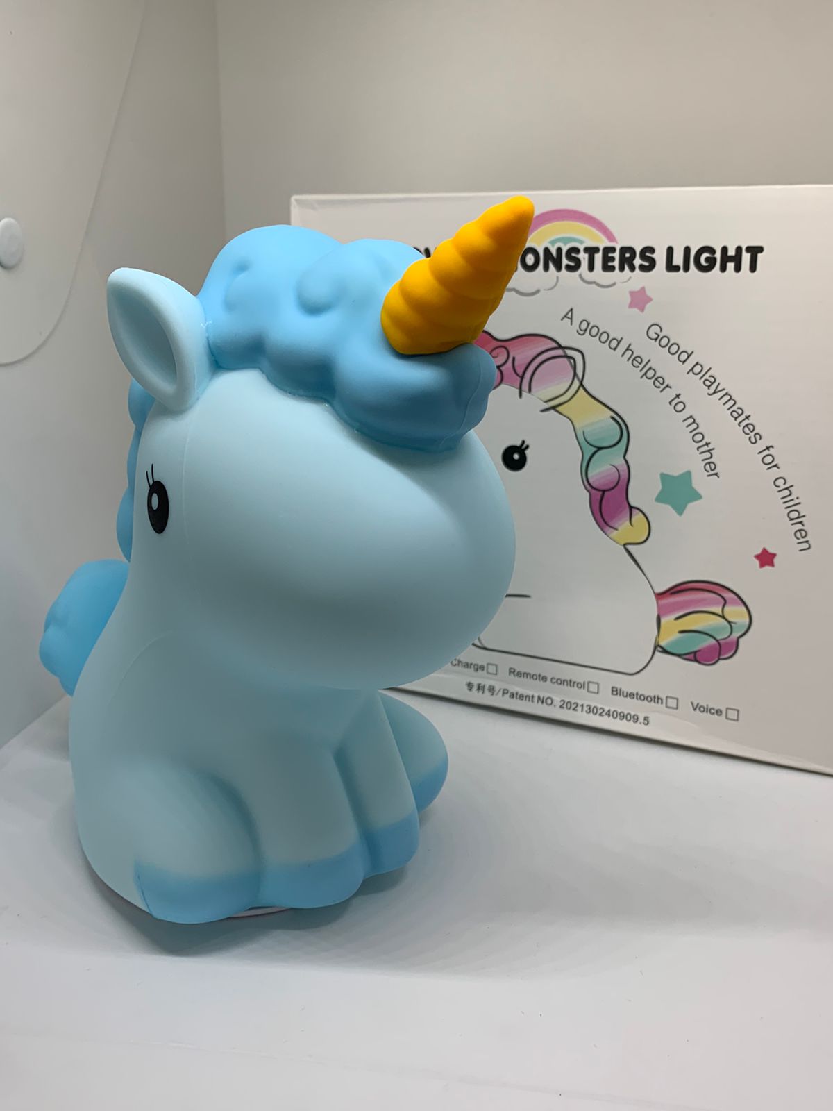Lámpara silicona animalitos