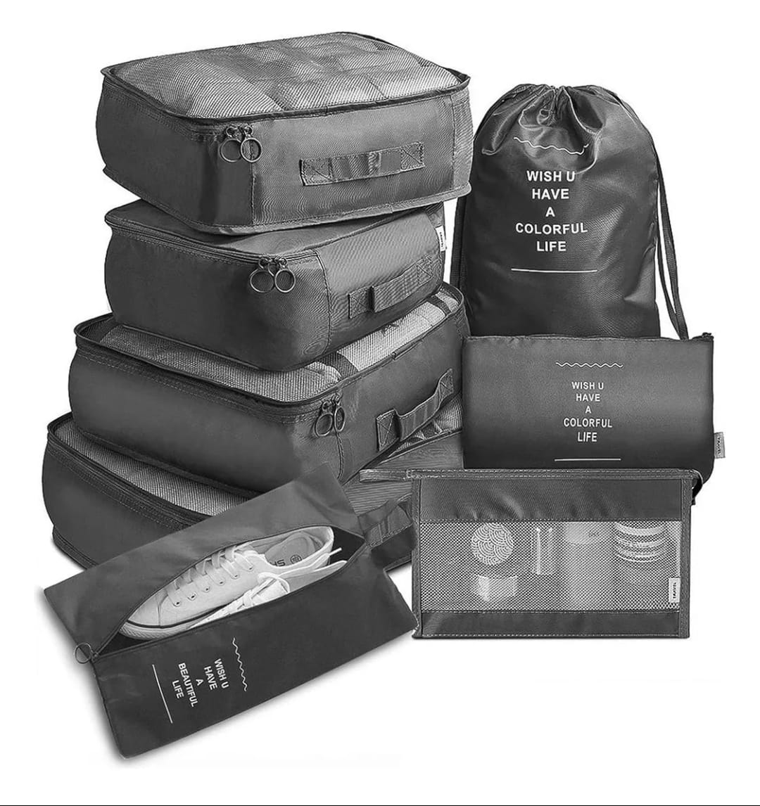 Bolsas de viaje x 8 piezas extrafuerte