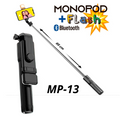 Monopod Selfie Mp-13 Trípode 3 En 1 Exte