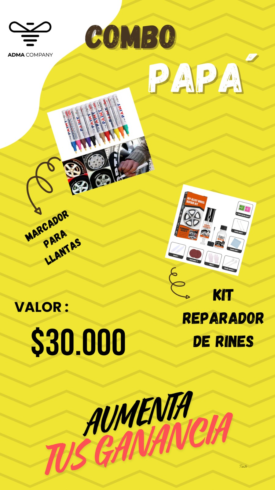 COMBO PAPÁ RIN
