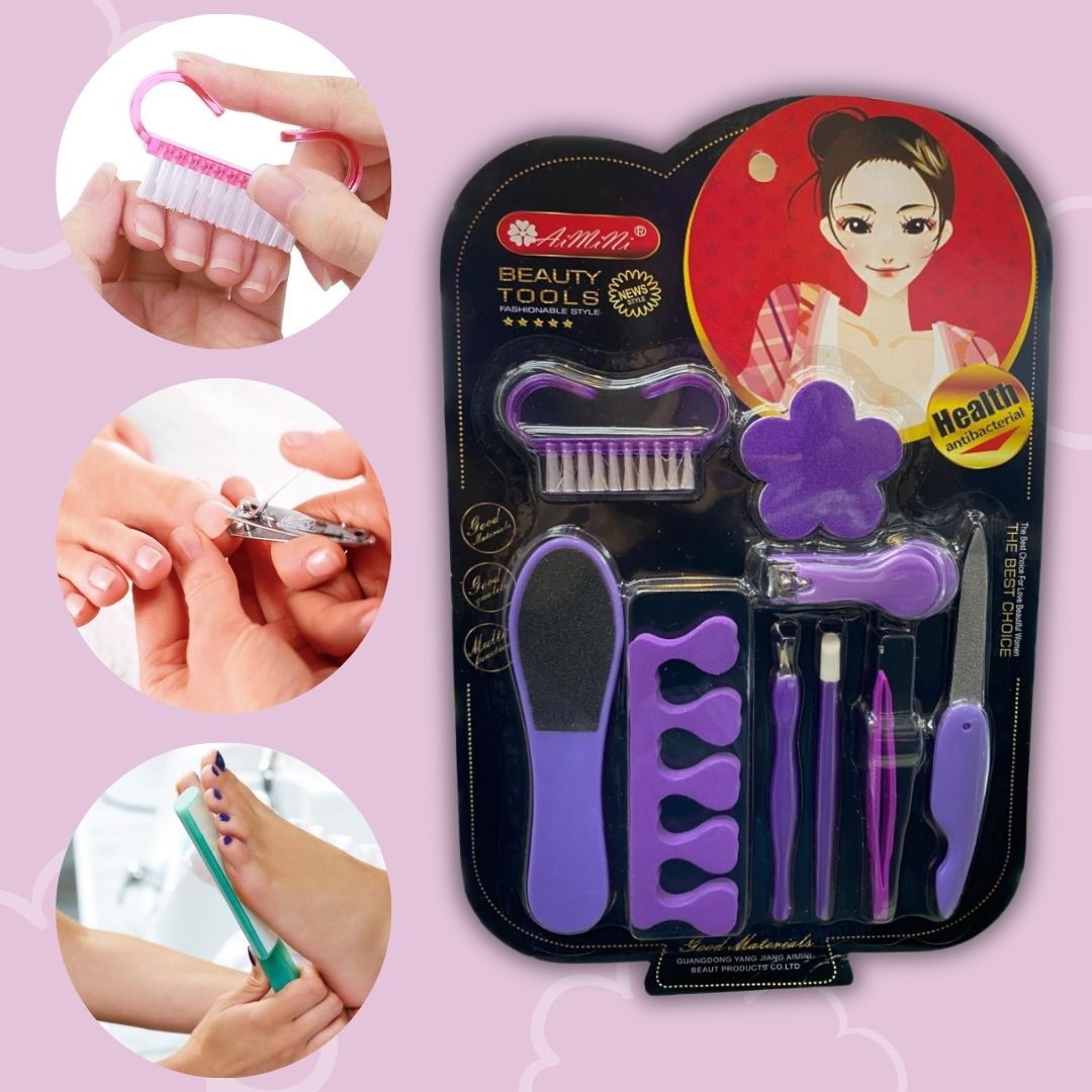 Set De Pedicura x9 Piezas