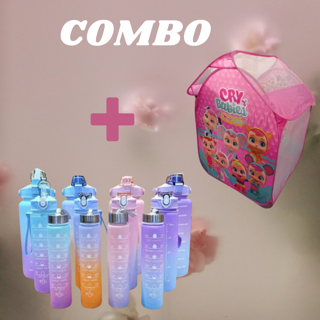 Combo termo trio + carpa camping cuadrad