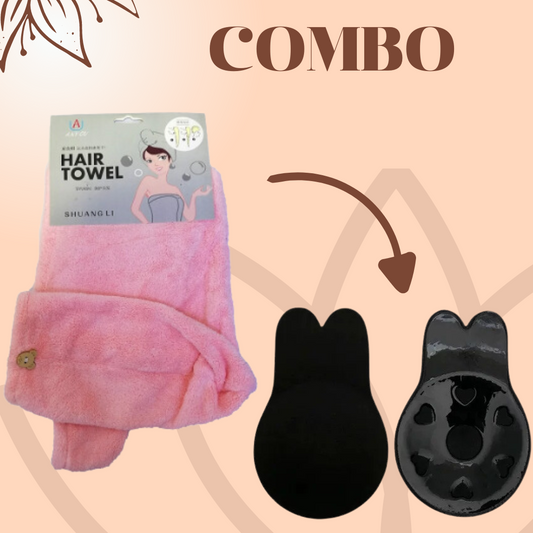 COMBO PUSH UP+ TOALLA MICROFIBRA